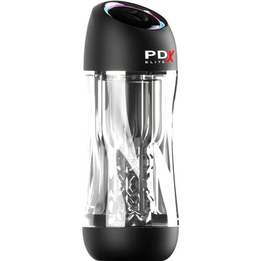 Pdx Elite Viewtube Pro Masturbatore con Aspirazione Intermittente e Vibrazione Personalizzabile